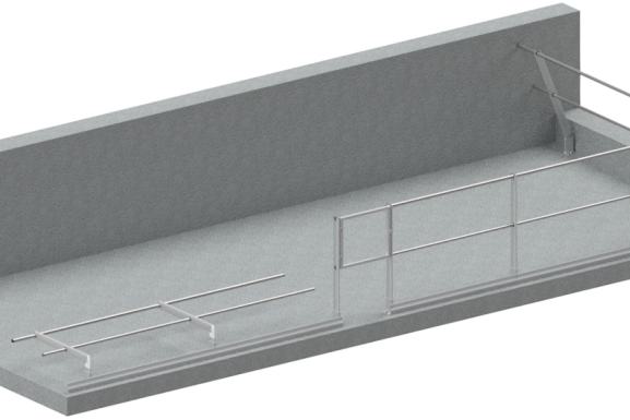 Barandilla sobre Peto / a Suelo